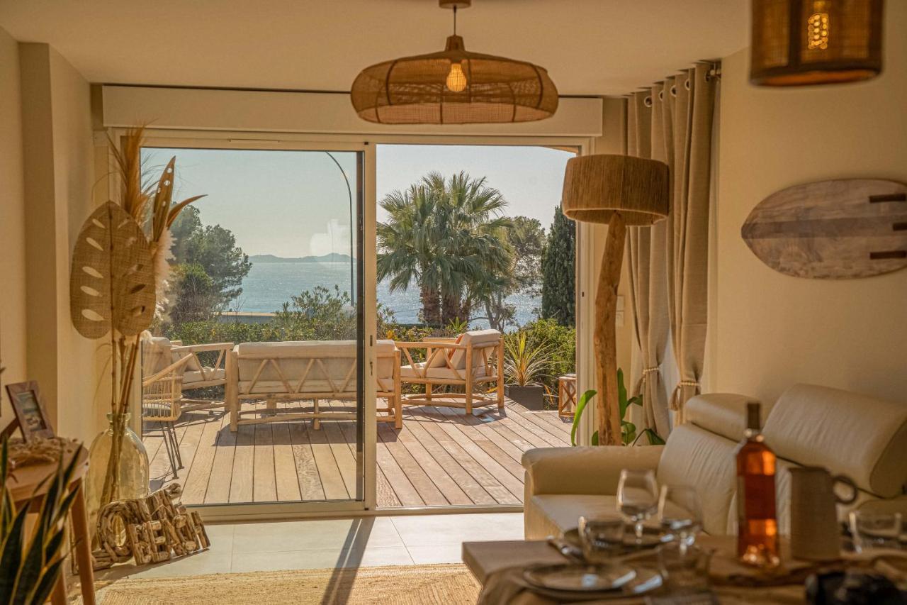 Logement Vue Mer Splendide - Situe A 50 Metres Du Bord De Mer Et 2 Minutes Des Plages - Bandolina Extérieur photo