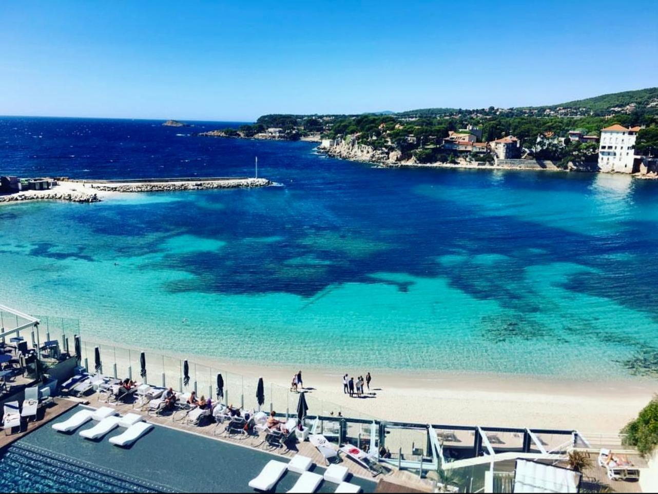 Logement Vue Mer Splendide - Situe A 50 Metres Du Bord De Mer Et 2 Minutes Des Plages - Bandolina Extérieur photo